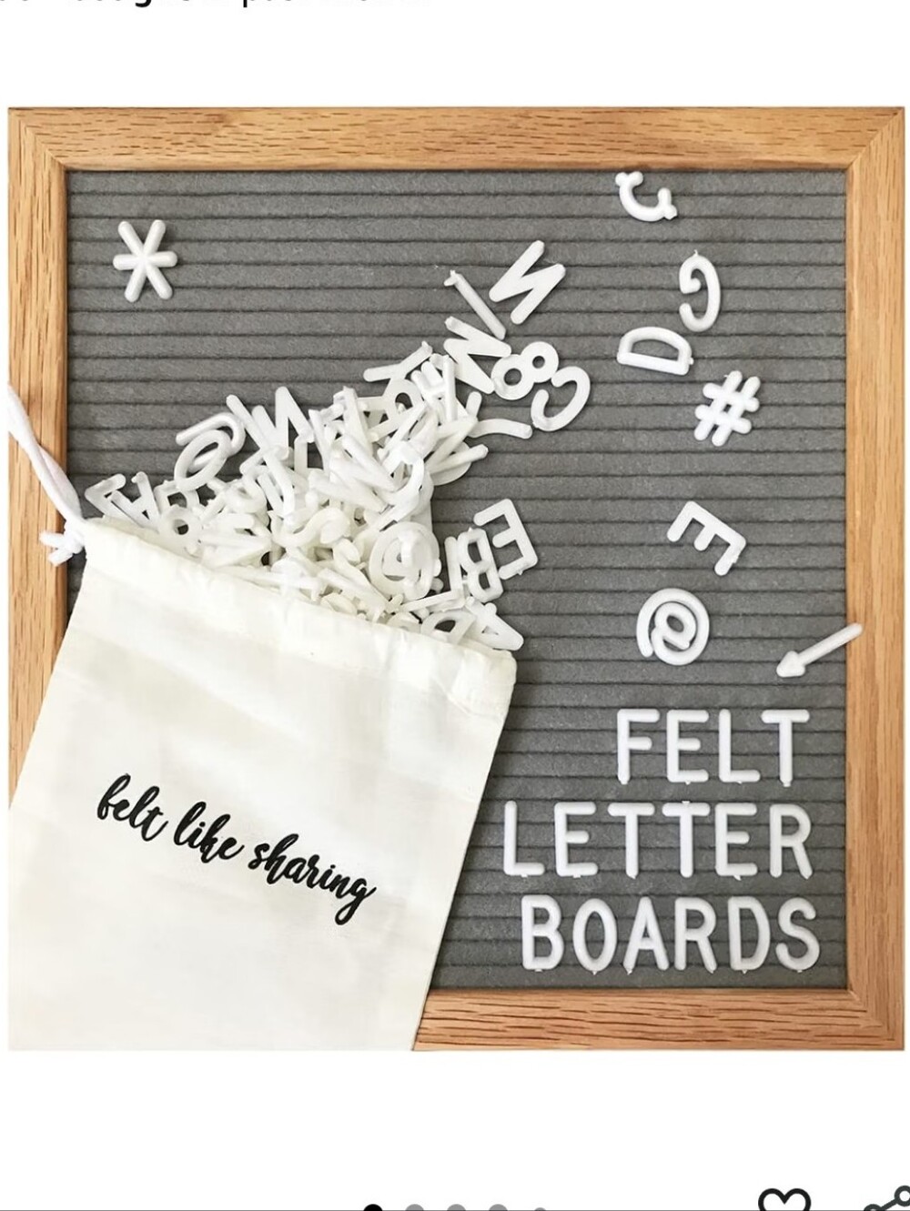 Felt Letter Board Kit